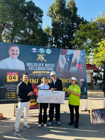 Historic Sweep at Wildlife Week Mini Marathon!