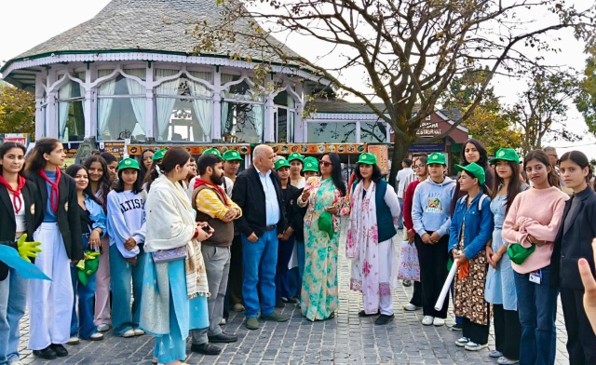 RKMV Volunteers Promote Clean Shimla, Green Shimla On 8 October 2026