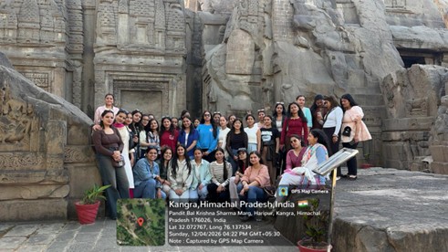 Educational Tour to Kangra & Dharamshala  (10th–13th April 2026) Depts of English, History, Political Science, Geography & Commerce