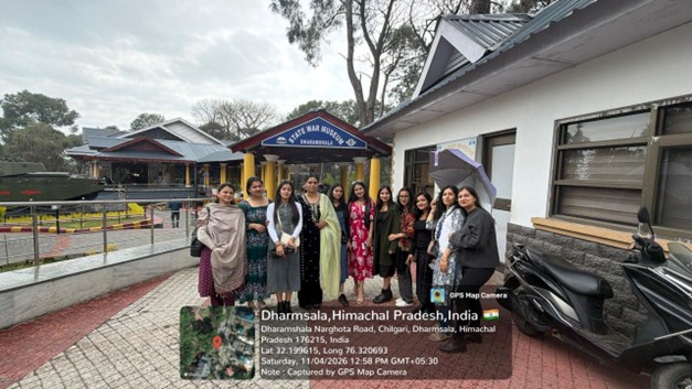 Educational Tour to Kangra & Dharamshala  (10th–13th April 2026) Depts of English, History, Political Science, Geography & Commerce