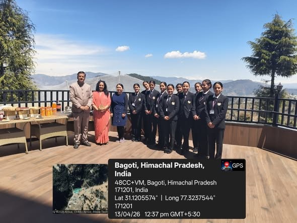 Industrial Visit ot dustD2 Fagu, Shimla